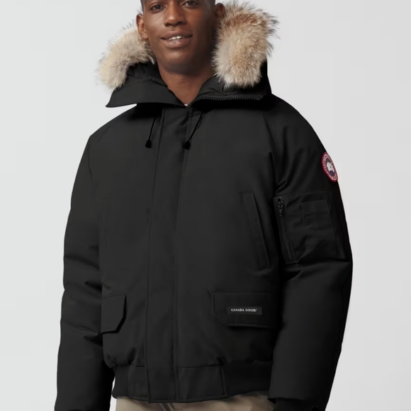 Canada Goose Black Chilliwack Bomber Parka - Picture 2 of 13